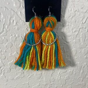 Colorful Tassel Earrings